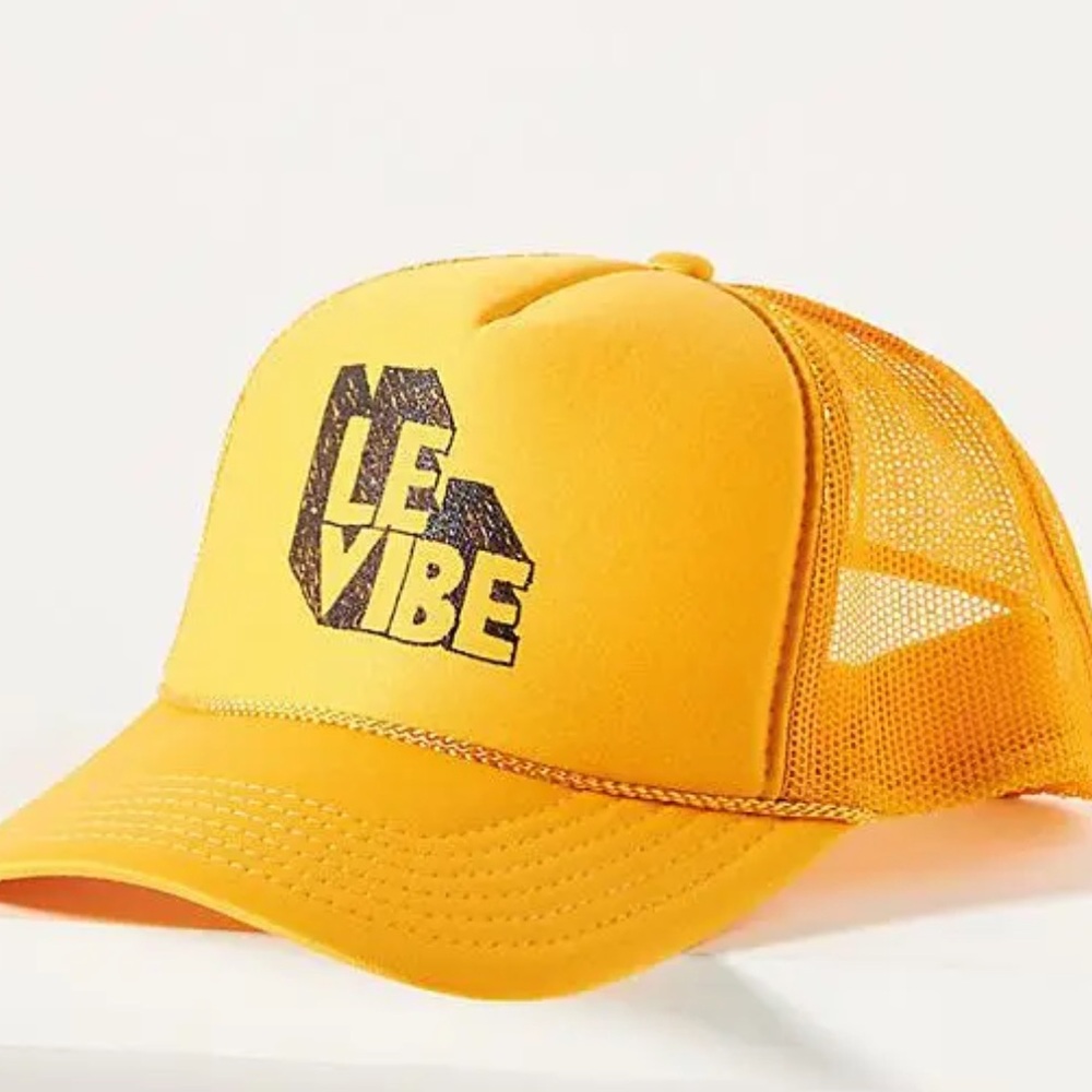 NWT Clare V. Trucker Hat - Marigold “Le Vibe”